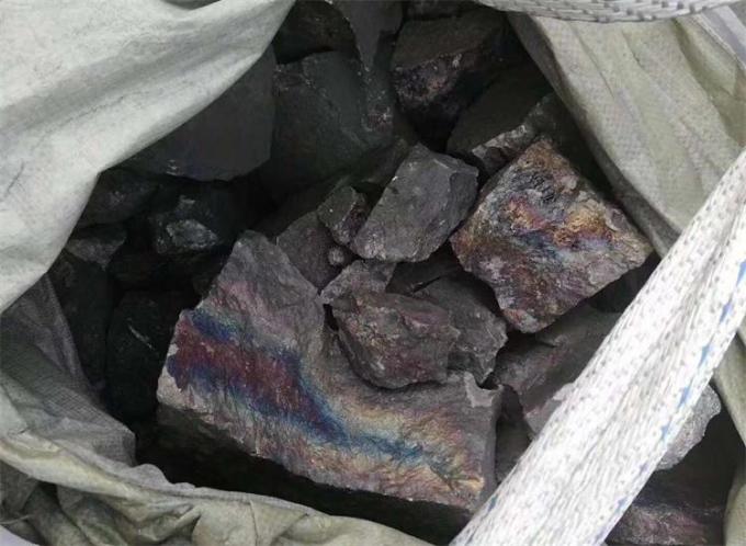 10mm χαμηλό σιδηρο κράμα μαγγάνιου 80% FeMn άνθρακα σιδηρο