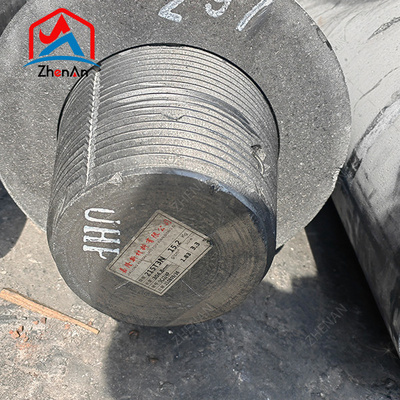 Διάδρομος 75mm-700mm L1800-2700mm UHP HP RP ηλεκτρόδιο De Grafito ηλεκτρόδιο γραφίτη με 4tpi 4tpil βυζιά για Eaf Lf