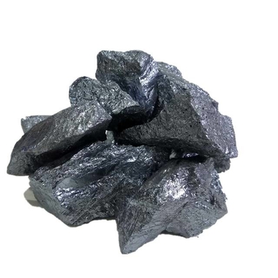Υψηλής καθαρότητας Silvery Silicon Metal Shump 553 441 421 για κράματα αλουμινίου