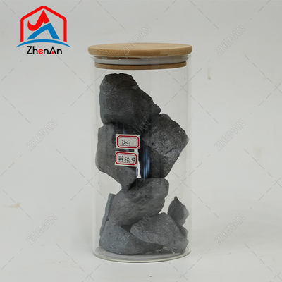 FeSi 75 72 Σιδηροπυρηνικό πυρίτιο 10-50 mm Block Factory Price
