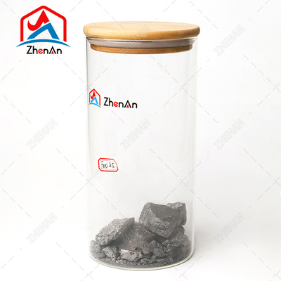Σιδηροπυρηνικό σιλικόνιο Briquette Σιδηροπυρηνικό σιλικόνιο 10-50 mm Σιλικόνιο μετάλλιο