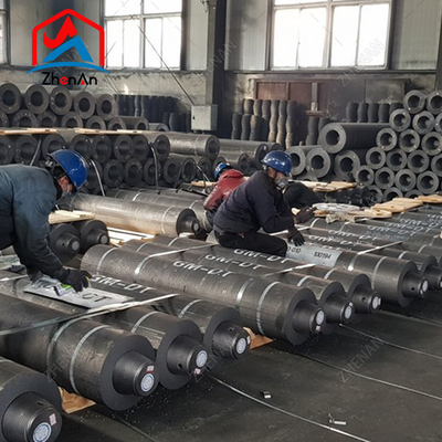 100-750mm RP/IP/HP/UHP ηλεκτρόδιο γραφίτη για φούρνο τόξου και φούρνο διύλισης