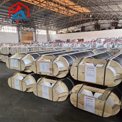 RP HP 400 450 500 mm Ελέκτροδοι γραφίτη με εγγύηση ποιότητας