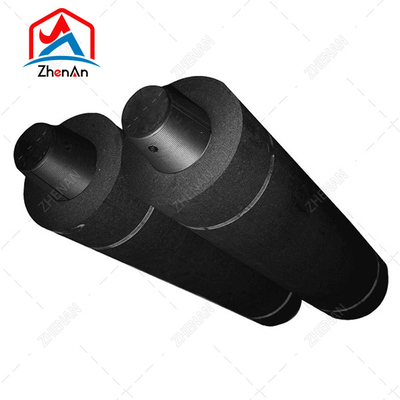 Διάδρομος 75mm-700mm L1800-2700mm UHP HP RP ηλεκτρόδιο De Grafito ηλεκτρόδιο γραφίτη με 4tpi 4tpil βυζιά για Eaf Lf