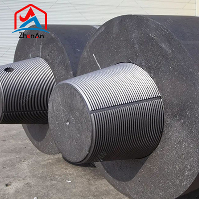 Διάδρομος 75mm-700mm L1800-2700mm UHP HP RP ηλεκτρόδιο De Grafito ηλεκτρόδιο γραφίτη με 4tpi 4tpil βυζιά για Eaf Lf