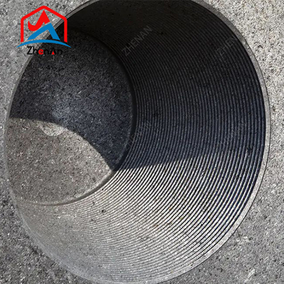 Διάδρομος 75mm-700mm L1800-2700mm UHP HP RP ηλεκτρόδιο De Grafito ηλεκτρόδιο γραφίτη με 4tpi 4tpil βυζιά για Eaf Lf