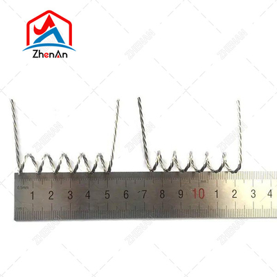 Καυτή πώληση Συνηθισμένο μέγεθος Dia0.8mm Μαύρο σύρμα βολφραμίου για κάλυψη κενού