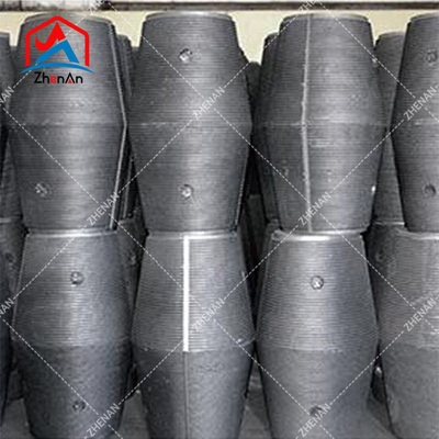 Διάδρομος 75mm-700mm L1800-2700mm UHP HP RP ηλεκτρόδιο γραφίτη Με 4tpi 4tpil Βρυζιά για Eaf Lf