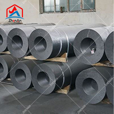 Διάδρομος 75mm-700mm L1800-2700mm UHP HP RP ηλεκτρόδιο γραφίτη Με 4tpi 4tpil Βρυζιά για Eaf Lf