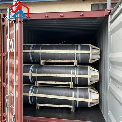 Προϊόντα γραφίτη Ηλεκτρόδιο άνθρακα UHP/HP/RP Dia 350mm Ηλεκτρόδιο γραφίτη με ρώγες για Lf ή Eaf
