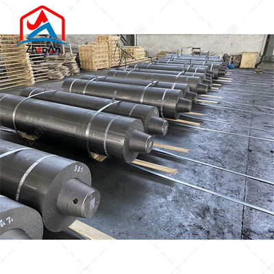 Υψηλής ισχύος RP HP UHP βαθμού 150mm-750mm Ηλεκτρόδιο γραφίτη με θηλές