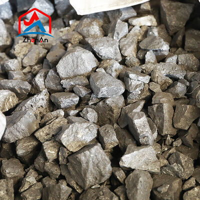 Ferro Silicon Alloy 72 Grade Dense Lumps Dark Grey Used In Ferrous Metallurgy Industry