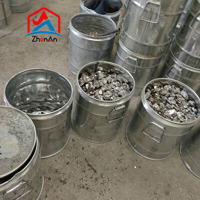 Μπλοκ κράματος σιδήρου-βανάδιου 75 βαθμού, μαύρο ασημί, για χάλυβα θωράκισης και χρήση σε κατασκευές υψηλής αντοχής