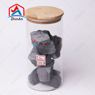 Σιδηροπυριτικό πυρίτιο 75/65. Υψηλής καθαρότητας FeSi για την κατασκευή χάλυβα, αποοξείδωση και παραγωγή κράματος.