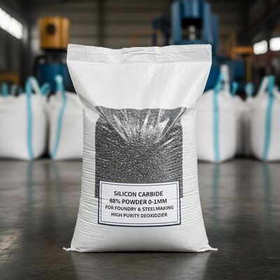 High-Purity 88% Silicon Carbide Powder 0-1mm for Steelmaking Deoxidizer and Foundry Applications