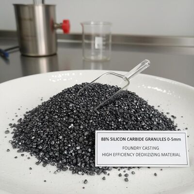 88% αγνότητα Σηλίδων Καρβιδίου Σίλη 0-5 mm για υψηλής απόδοσης αποοξειδωτική στο χύτευμα χυτήρων