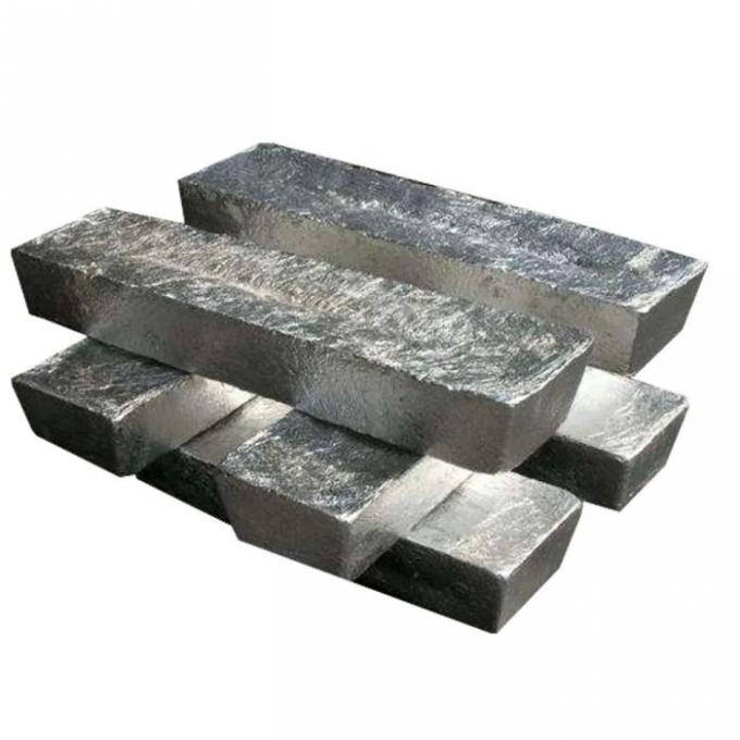 Υψηλό πλίνθωμα 99,98% 25kg μαγνήσιου αγωγιμότητας φωτεινό ασημένιο για την εξώθηση και το κύλισμα